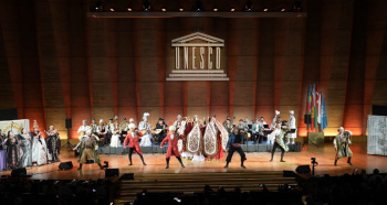 Turkmen artists performed at a gala concert in Paris