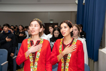 Kazan şäherindäki türkmenistanly talyplar Garaşsyzlyk gününi bellediler