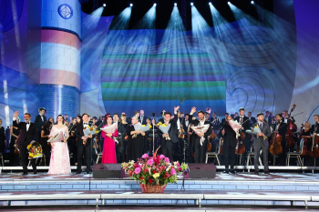 Astrahanda «Kaspi möwsümleri» festiwalynyň çäginde «Türkmenistanyň güni» atly konsert geçirildi