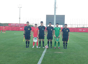 The youth national team of Turkmenistan beat China in a friendly match