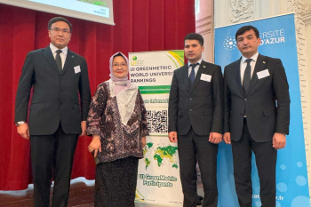 Turkmenistan at UI GreenMetric: Eco-projects presented in France