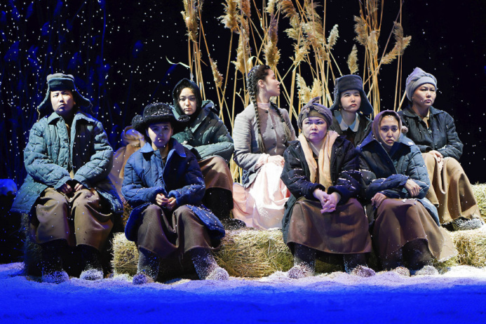  The Kazakh theater will show Mukhtar Auezov’s drama “The Fate of the Defenseless” in Ashgabat