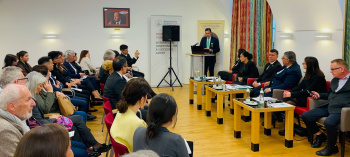 A symposium on the study of Magtymguly's legacy in Europe was held at the Diplomatic Academy of Vienna