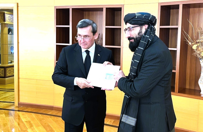  The Ministry of Foreign Affairs of Turkmenistan has issued official accreditation to the Chargé d'Affaires of Afghanistan