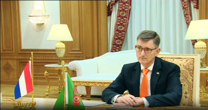  The Ambassador of the Netherlands has officially assumed his duties in Turkmenistan