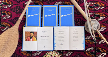A film was shot and a book was published in Kyrgyzstan in honor of the 300th anniversary of Magtymguly