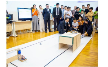 Competitions in robotics were held at the International University of Oil and Gas named after Yagshygeldi Kakayev
