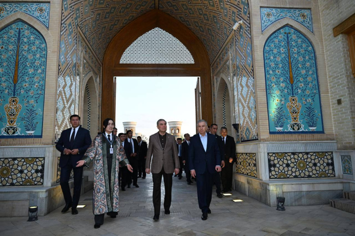  The visit of the Chairman of the Khalk Maslakhaty of Turkmenistan to Samarkand has begun
