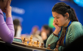 Lebap girls won all the gold at the national chess championship