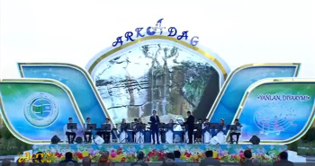 Состоялся этап телеконкурса «Ýaňlan, Diýarym» по городу Аркадаг