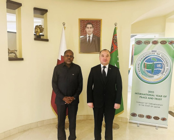 Ambassadors of Turkmenistan and Ethiopia Discuss Cooperation and Humanitarian Issues