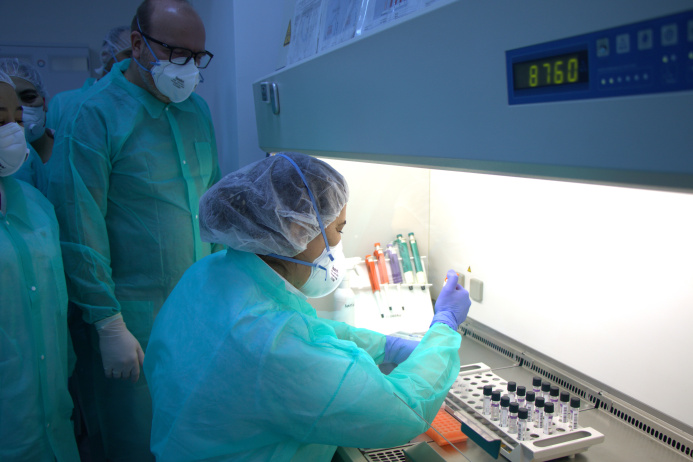  WHO and German expert conducted training for tuberculosis specialists