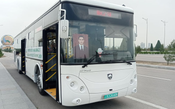 Bus Routes Changed in Ashgabat
