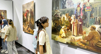 Tashkent hosts an exhibition of works by Turkmen artists