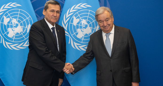  António Guterres highly appreciates Turkmenistan's policy of Permanent Neutrality