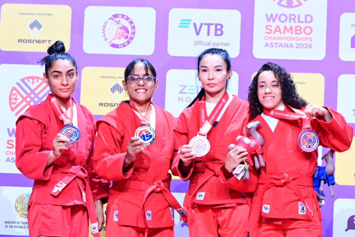  Astanada geçirilen sambo boýunça dünýä çempionatynda Türkmenistan 6 medal gazandy