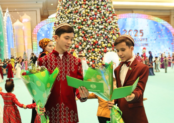 In Ashgabat, young talents from all over the country were awarded the Gulbaba Prize