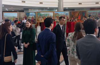 Aşgabat Merkezi Aziýanyň ýaş diplomatlarynyň arasyndaky dialog üçin meýdança öwrüldi
