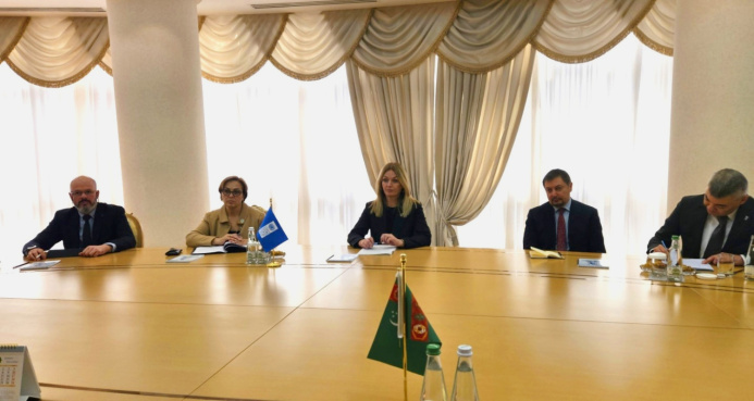  Рашид Мередов провел переговоры с руководством ПРООН