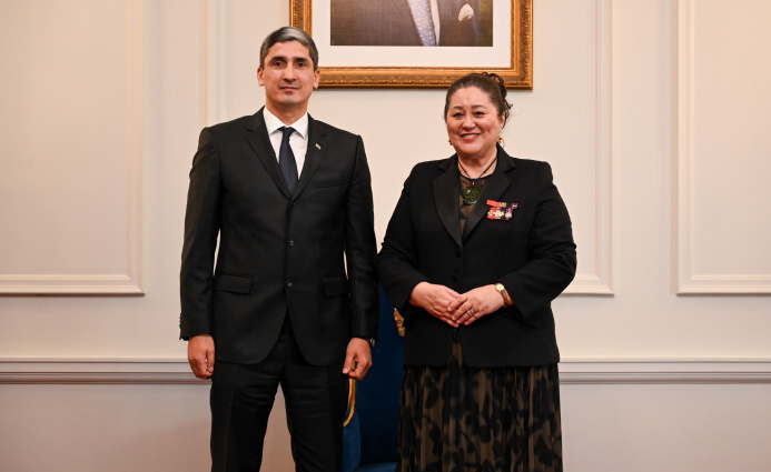  Turkmenistan’s Ambassador Accredited in New Zealand for the First Time