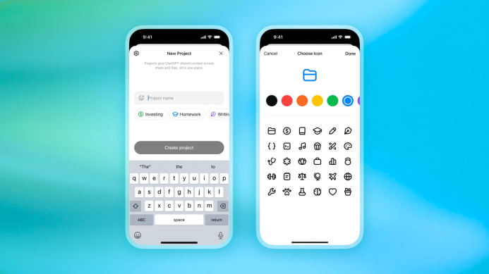  ChatGPT's "Projects" feature is now free for all users