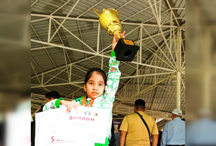  Young Turkmen chess players win gold and silver at the Central Asian Championship