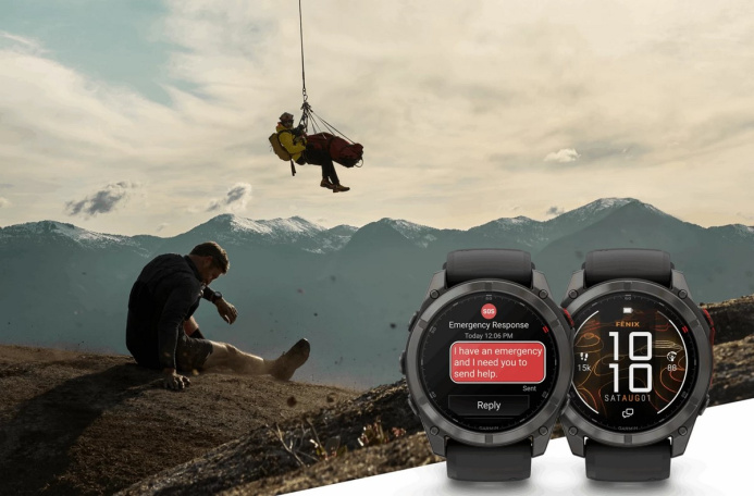  Garmin Unveils Fenix 8 Pro Smartwatch with Satellite Connectivity