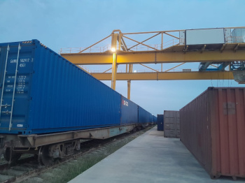 "TULM" AGPJ Russiýadan Owganystana ilkinji synag multimodal konteýner otly gatnawyny gurnaýar
