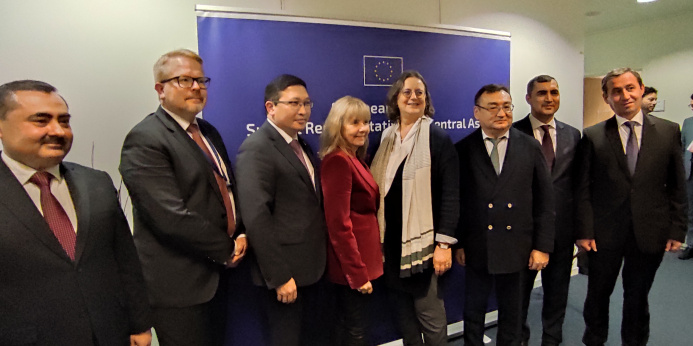  A meeting was held in Brussels with the ambassadors of the Central Asian countries within the framework of the CA-EU security dialogue