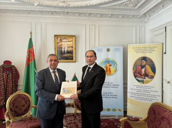 Professor of the Higher School of Music of Paris and a Turkmen diplomat discussed the possibilities of cooperation